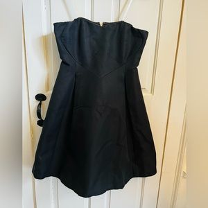 Kate Spade Black Strapless Dress Sz 10 with Pockets!
